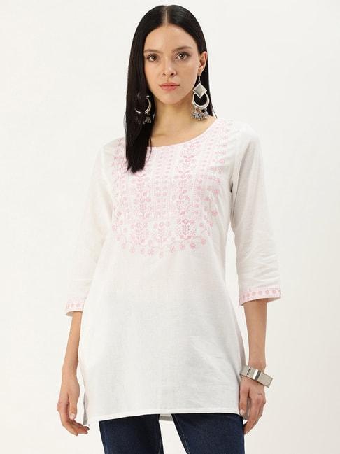 amukti-white-embroidered-tunic