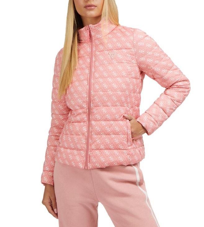 guess-pink-logo-regular-fit-puffer-jacket