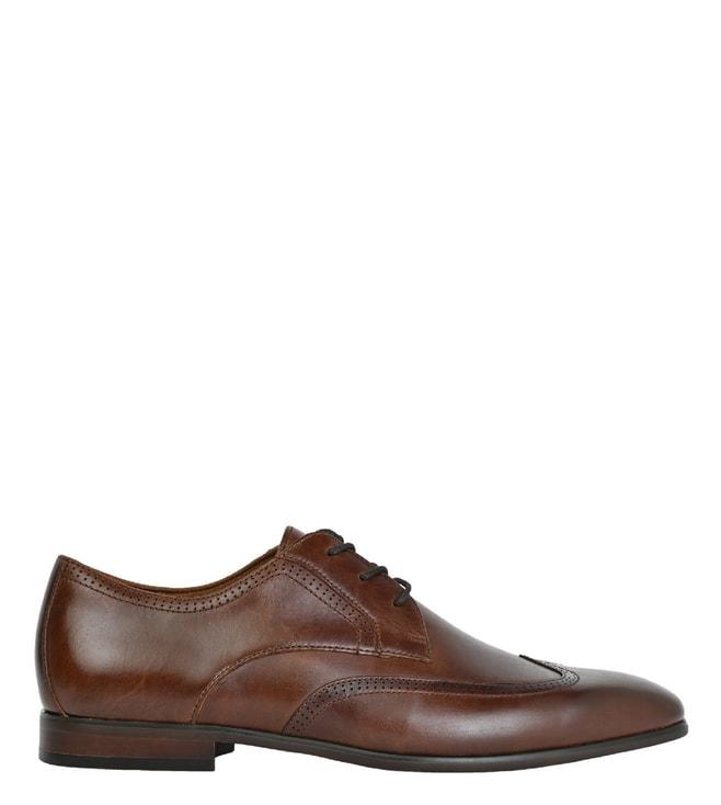 aldo-men's-dumond201-dark-brown-brogue-shoes