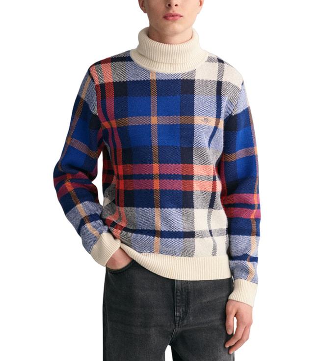 gant-kids-multi-fashion-checked-regular-fit-sweater