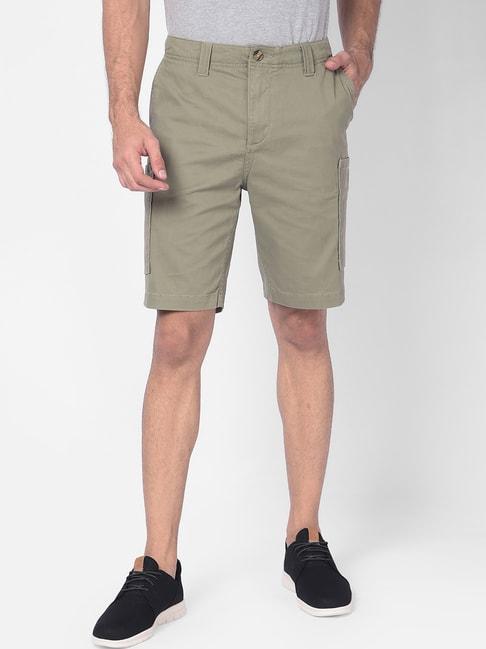 timberland-olive-regular-fit-shorts