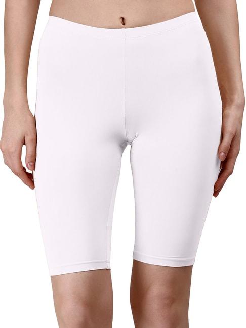 soie-white-cycling-shorts