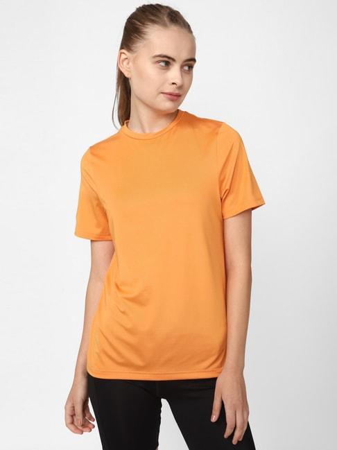 reebok-peach-regular-fit-t-shirt