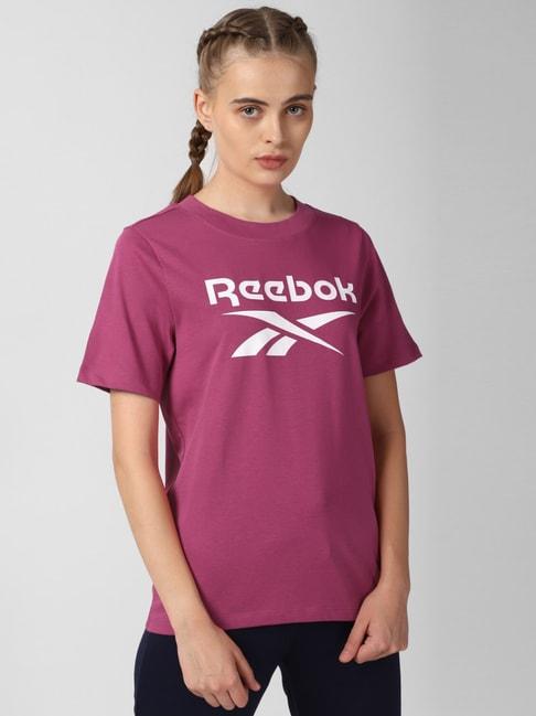 reebok-pink-printed-t-shirt