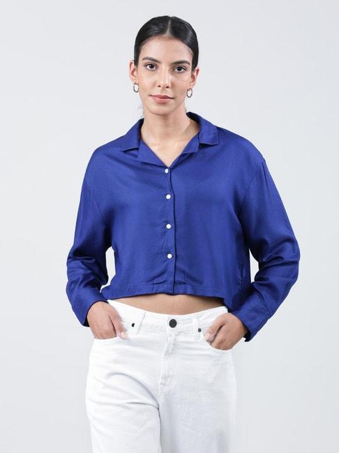 bene-kleed-admiral-blue-rayon-shirt