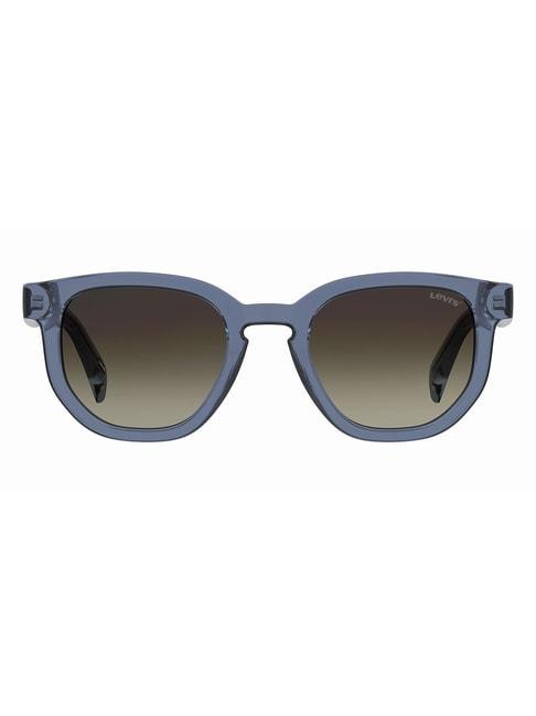 levi's-brown-round-unisex-sunglasses