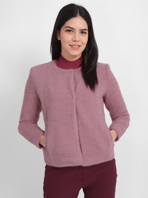 allen-solly-pink-textured-pattern-jacket