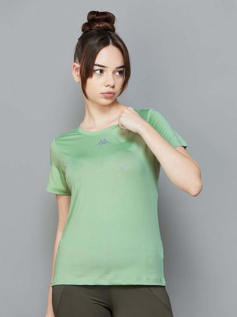 kappa-green-logo-print-sports-t-shirt
