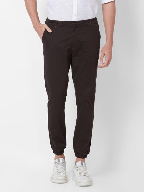 kenneth-cole-new-york-coffee-brown-slim-fit-jogger-pants
