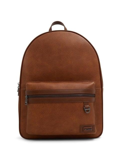 aldo-marky-brown-synthetic-solid-backpack