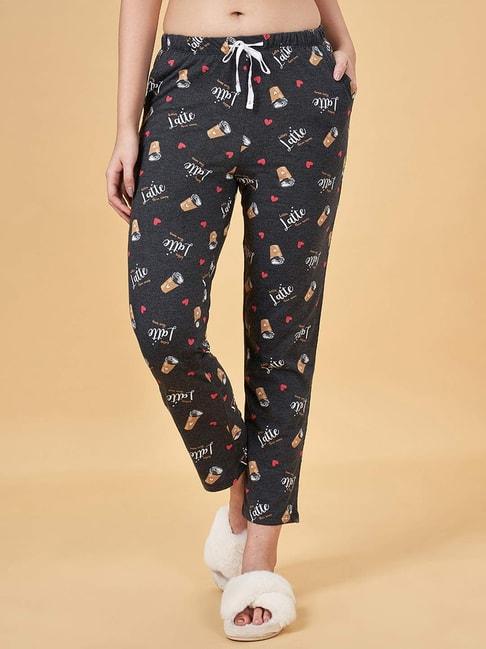 dreamz-by-pantaloons-black-printed-pyjamas