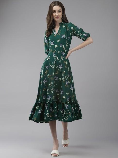 aarika-green-floral-print-a-line-dress