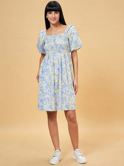 honey-by-pantaloons-sky-blue-floral-print-a-line-dress