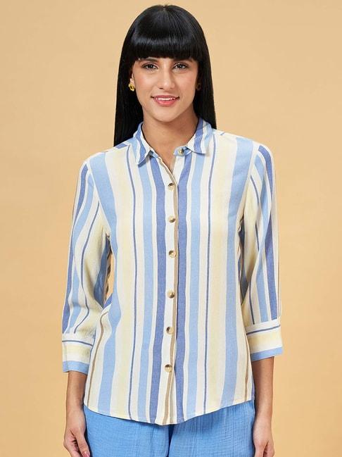 honey-by-pantaloons-multicolored-striped-shirt