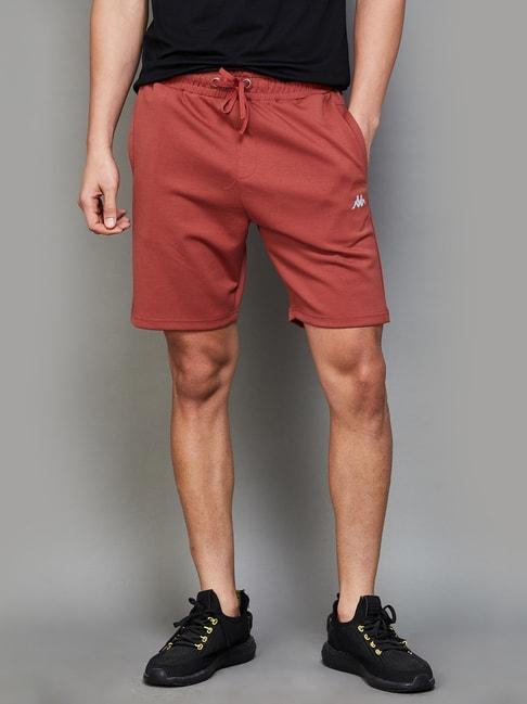 kappa-rust-regular-fit-shorts