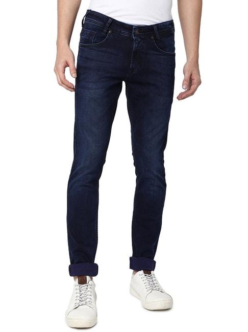mufti-dark-blue-skinny-fit-lightly-washed-jeans