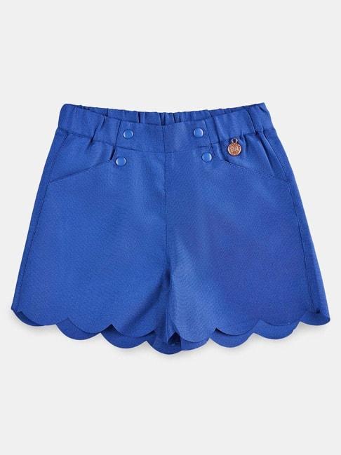 angel-&-rocket-kids-blue-regular-fit-shorts