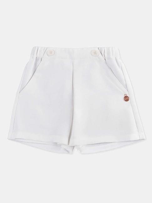 angel-&-rocket-kids-white-regular-fit-shorts