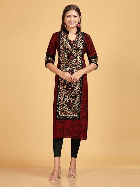 shanvika-maroon-printed-pure-cotton-dress-material