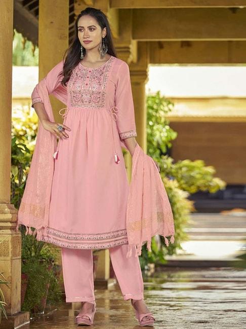 skylee-pink-embroidered-kurta-pant-set-with-dupatta