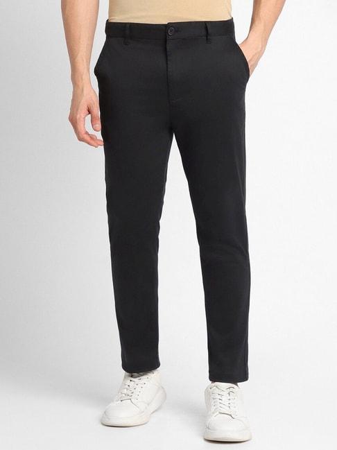 forever-21-black-cotton-regular-fit-trousers