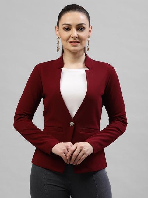 kassually-maroon-relaxed-fit-blazer
