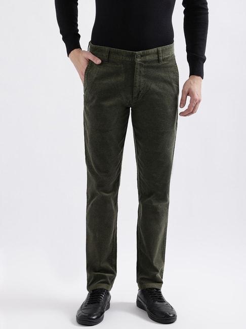 iconic-light-olive-cotton-slim-fit-texture-trousers