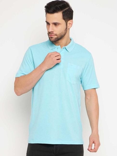 neva-aqua-blue-regular-fit-polo-t-shirt