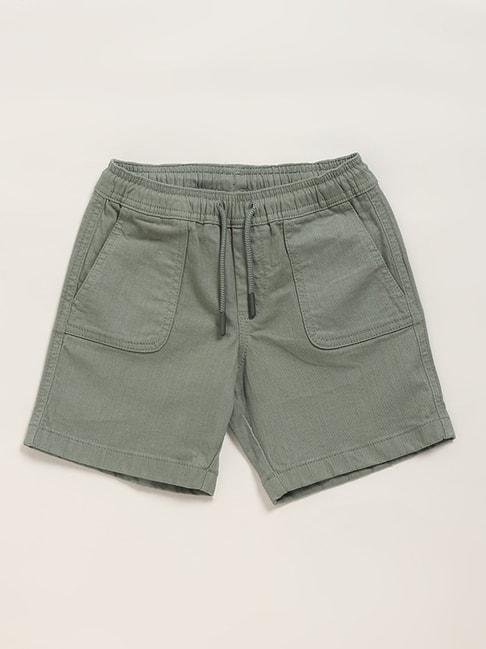 hop-kids-by-westside-plain-green-shorts