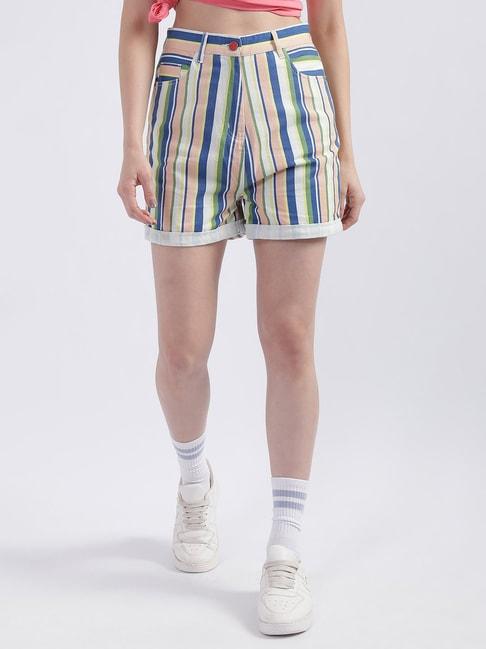 iconic-multicolored-striped-shorts