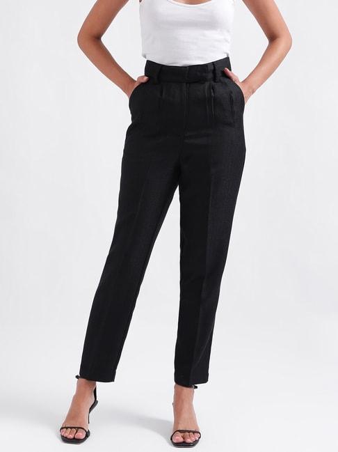 iconic-black-mid-rise-trousers