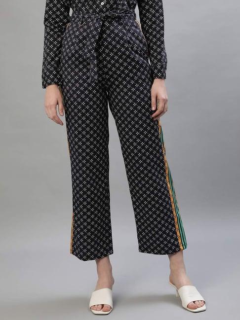 iconic-navy-cotton-printed-trousers
