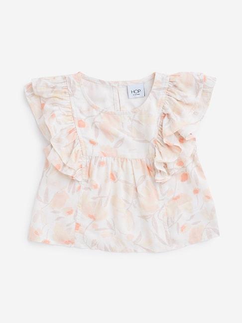 hop-kids-by-westside-light-peach-floral-pattern-top