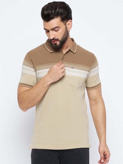 neva-tan-regular-fit-striped-polo-t-shirt