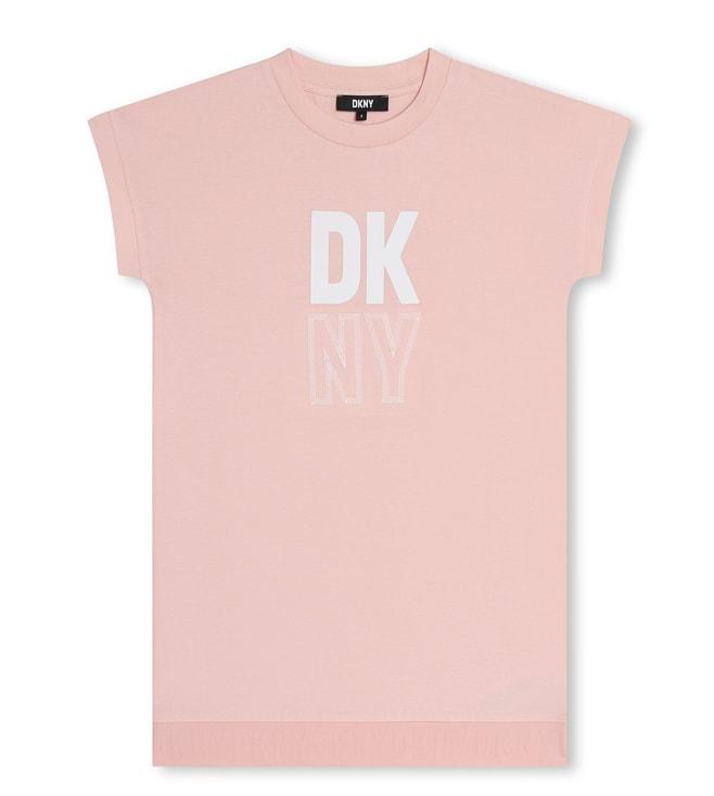 dkny-kids-pink-logo-regular-fit-dress