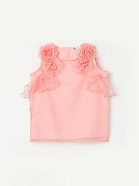 fame-forever-by-lifestyle-kids-peach-applique-top