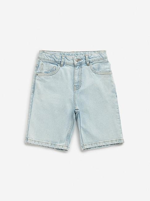hop-kids-by-westside-light-blue-mid-rise-shorts