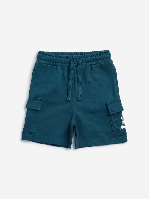 hop-kids-by-westside-green-cargo-style-mid-rise-shorts