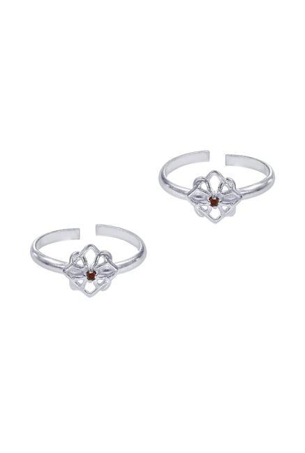 taraash-floral-92.5-sterling-silver-toe-ring