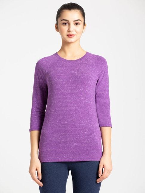 jockey-purple-textured-aw14-t-shirt