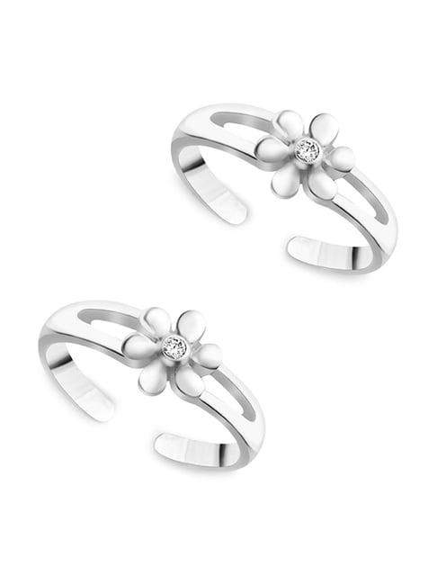 taraash-floral-92.5-sterling-silver-toe-ring