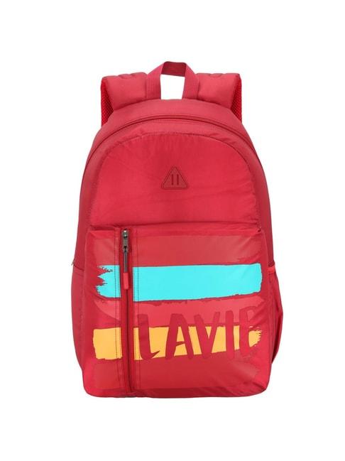 lavie-flamenco-red-school-backpack