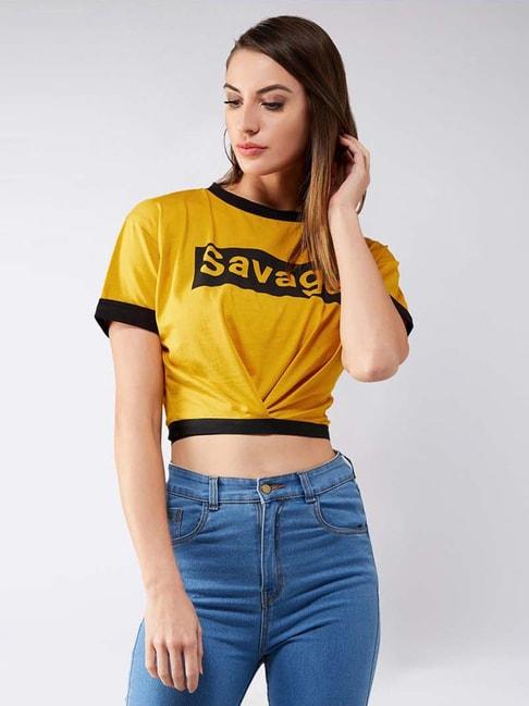 miss-chase-mustard-cotton-printed-crop-top