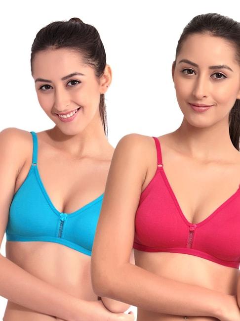 floret-multicolor-non-wired-non-padded-t-shirt-bra-(pack-of-2)