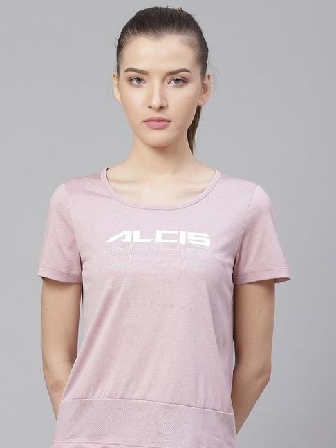alcis-lavender-printed-t-shirt