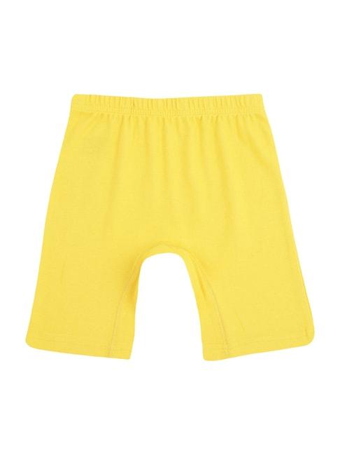 proteens-kids-yellow-cotton-shorts