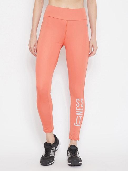 clovia-peach-graphic-print-slim-fit-tights
