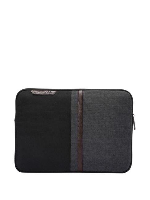 carriall-suave-black-solid-large-laptop-sleeve