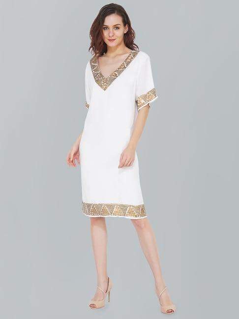 attic-salt-white-embellished-dress