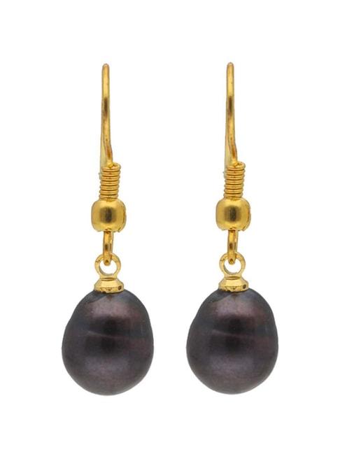 sri-jagdamba-pearls-black-rosy-pearl-drop-earrings